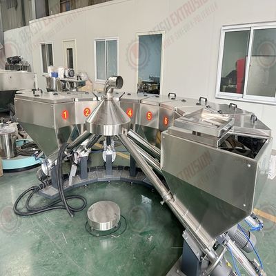 Automatic Plastic Mixer Machine with 1-50Kg Ingredient Range and 5-20G High Precision Weighing for PVC/SPC/WPC