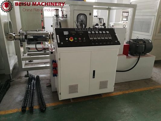 SJ55/30 Single Screw Extruder Machine , Plastic Extrusion Line 22KW Motor Power