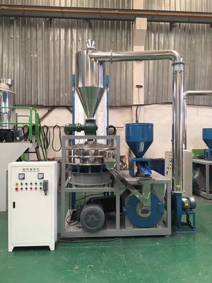 UPVC / CPVC / OPVC Plastic Pulverizer Machine 0.75KW Vibrator Power Energy Saving