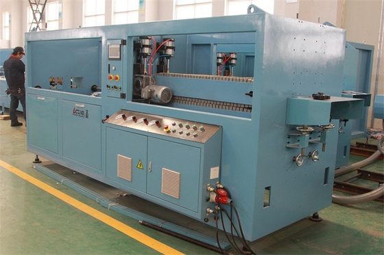 Conical PVC Plastic Extrusion Machine Doube Screw Design