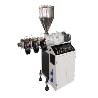 PP PE PET PPR Single Screw Extrusion Machine For Pipe Profile Making