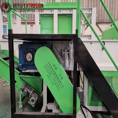 55kw Automatic Single Shaft Shredder For Larger Diameter Pipe Tanks